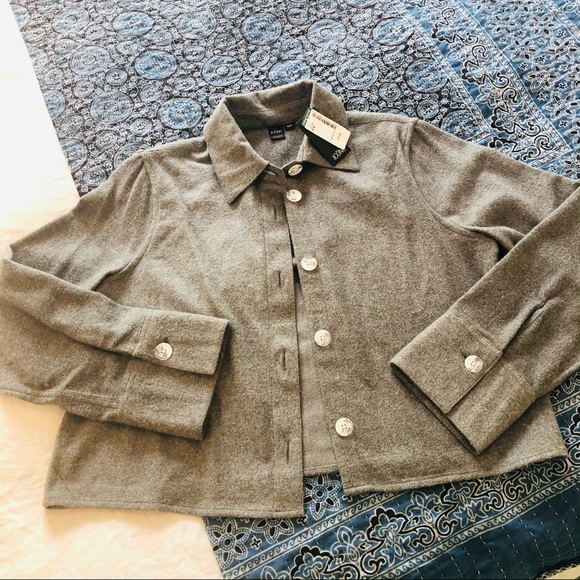 NWT Simons chore top shirt jacket flannel boxy - Picture 3 of 8